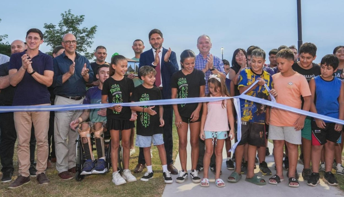 Quedó inaugurada la ciclovía sur de Laguna Paiva | Información General