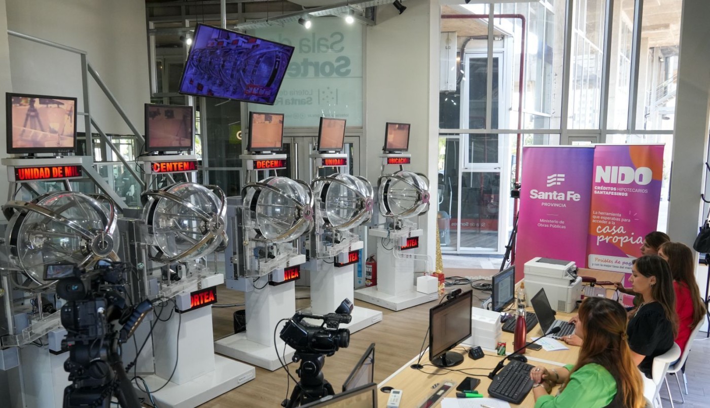 Más de 46 mil santafesinos participan del 19° sorteo e los Créditos Nido | Información General