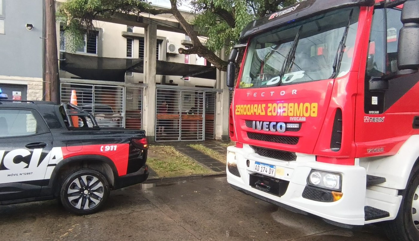 Se incendió parte de una vivienda en calle Agustín Delgado al 2400 | Policiales