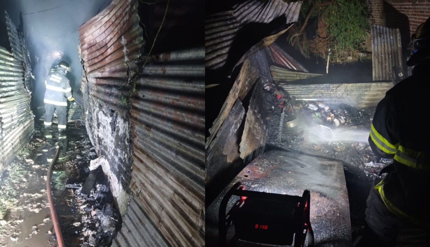 Pérdidas totales tras el incendio de una vivienda precaria en el norte de Santa Fe | Policiales
