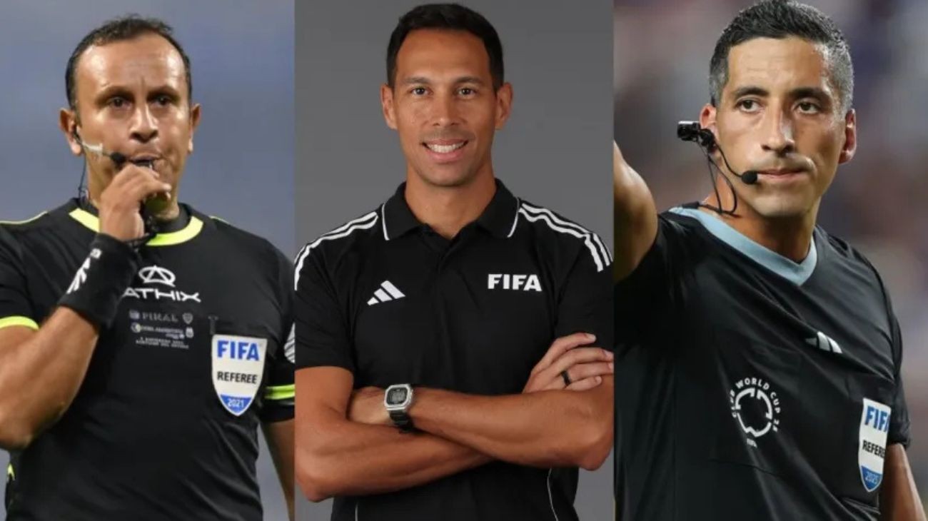 Quiénes son los 3 árbitros argentinos confirmados para el Mundial 2026 | Deportes