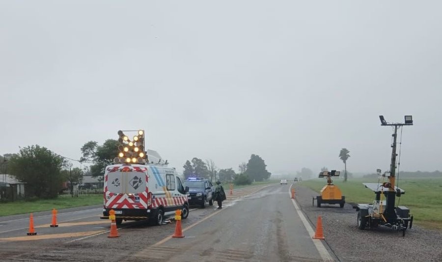 Colapsó una alcantarilla en la Ruta Nacional 34 y se interrumpió el tránsito | Noticias