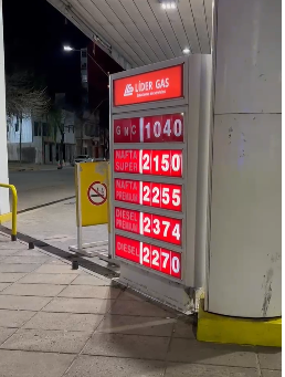 Nuevo incremento del GNC: el metro cúbico superó los $1000 | Información General