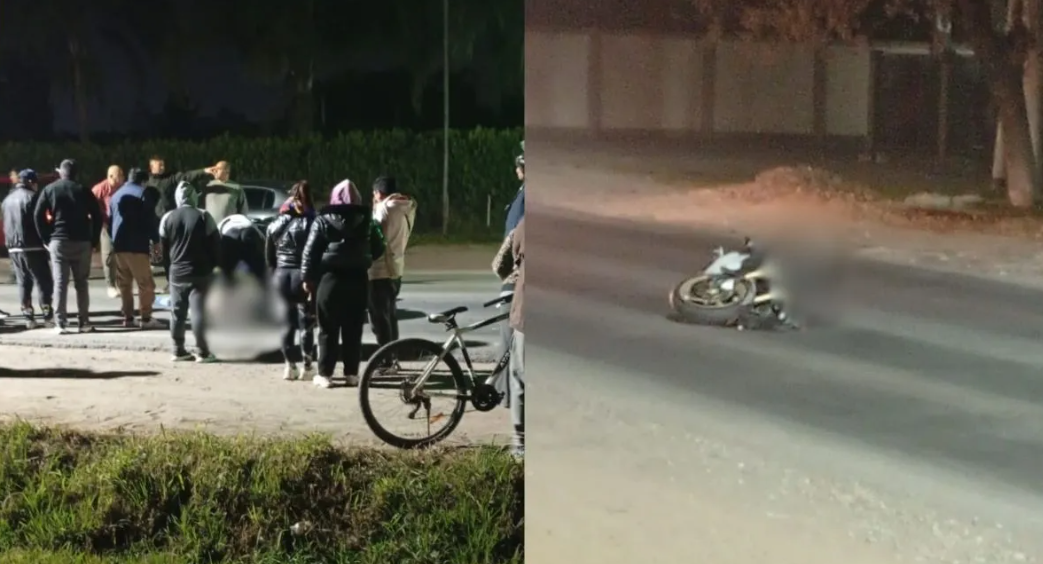Trágico: un motociclista de 48 años murió tras un choque múltiple en Cabaña Leiva | Información General