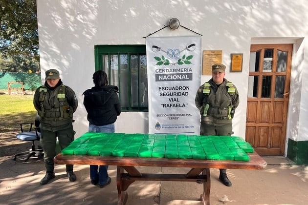 Secuestraron casi 70 kilos de droga de un colectivo en la ciudad de Ceres | Policiales
