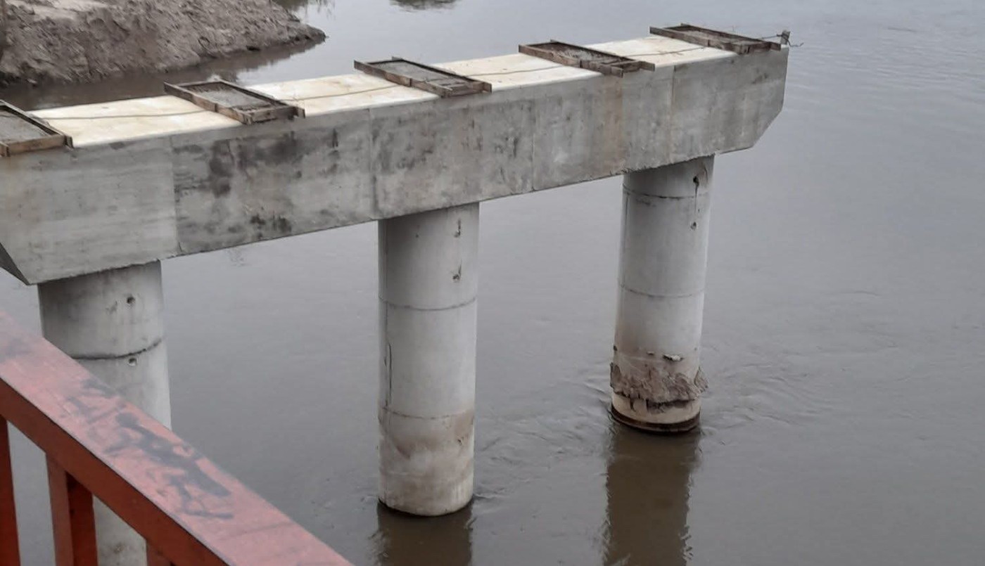 Detectaron una falla en una de las columnas del Nuevo Puente Carretero | Noticias