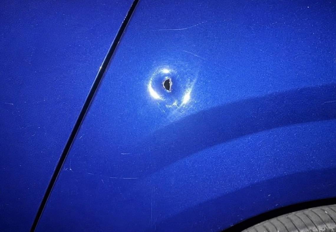 Balearon un auto en el Acceso Norte de la ciudad de Santo Tomé | Policiales