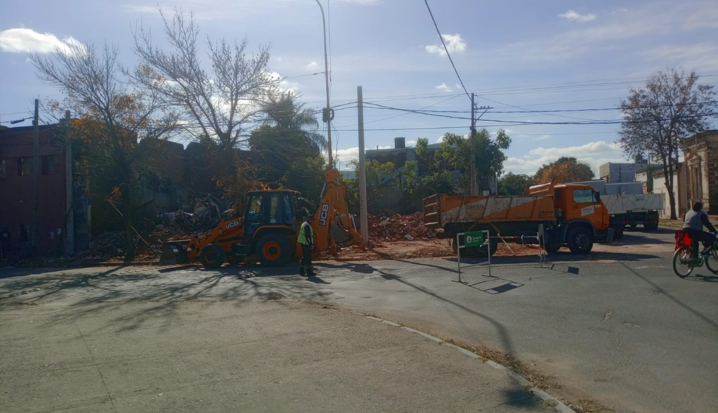 Búnker narco: ¿cómo fue la demolición de la casona de barrio Sur? | Noticias