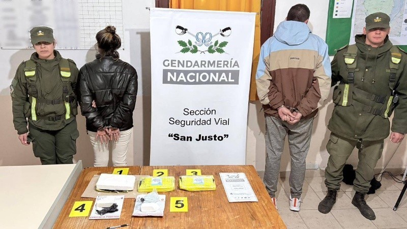 Operativo en Ruta 11: los frenaron con más de 3 kilos de cocaína en el baúl | Policiales