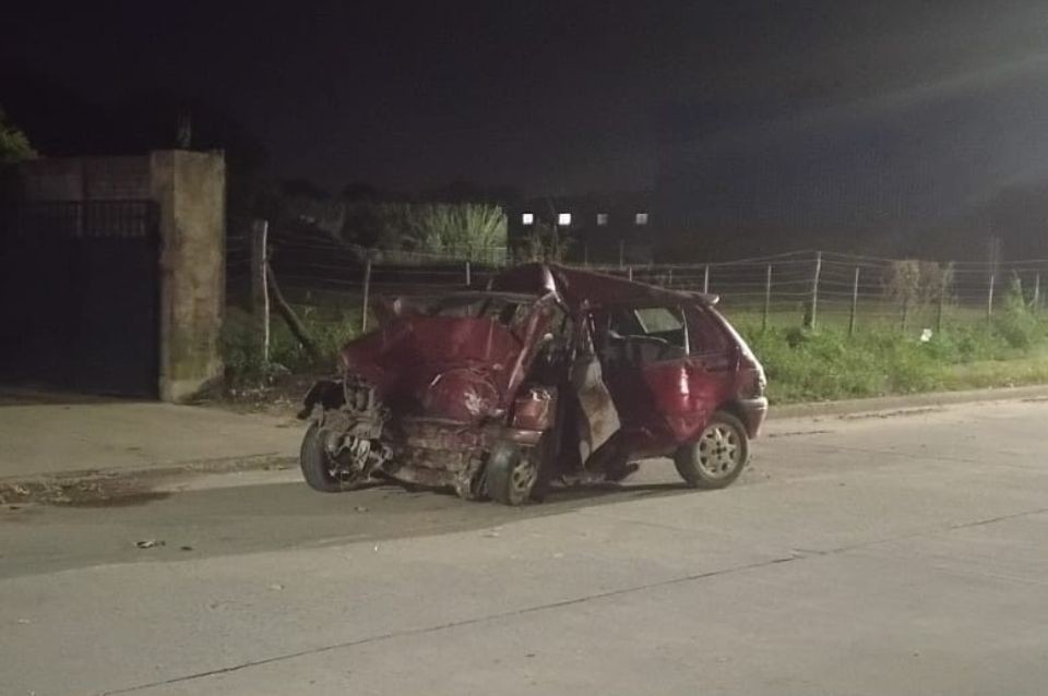 Un hombre falleció al chocar contra una columna en el norte de Santa Fe | Información General