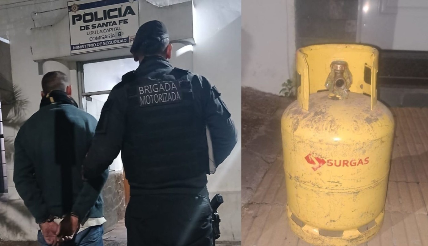 Trepó a una vivienda para robarse una garrafa: quedó detenido | Policiales