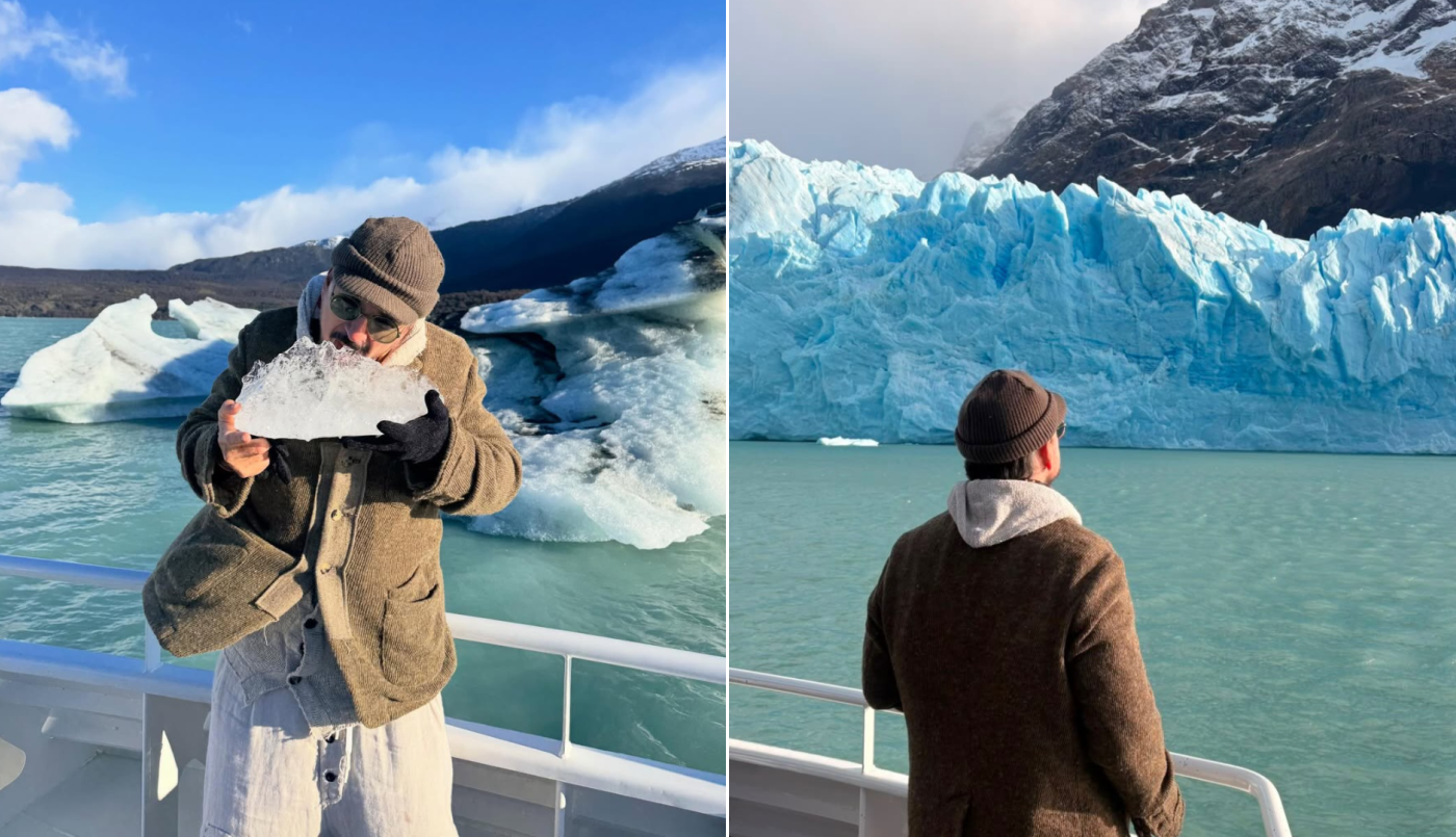 "El sur del sur": Ricardo Arjona visitó el Glaciar Perito Moreno | Espectaculos