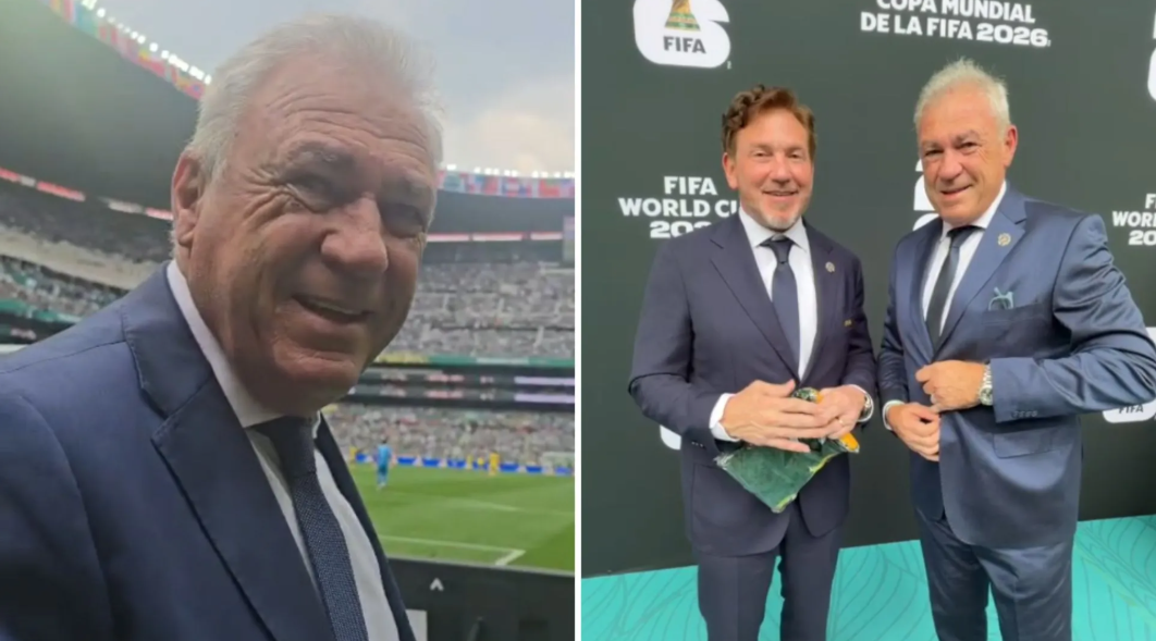 Nery Pumpido fue homenajeado en el Estadio Azteca a 40 años del título del 86' | Deportes