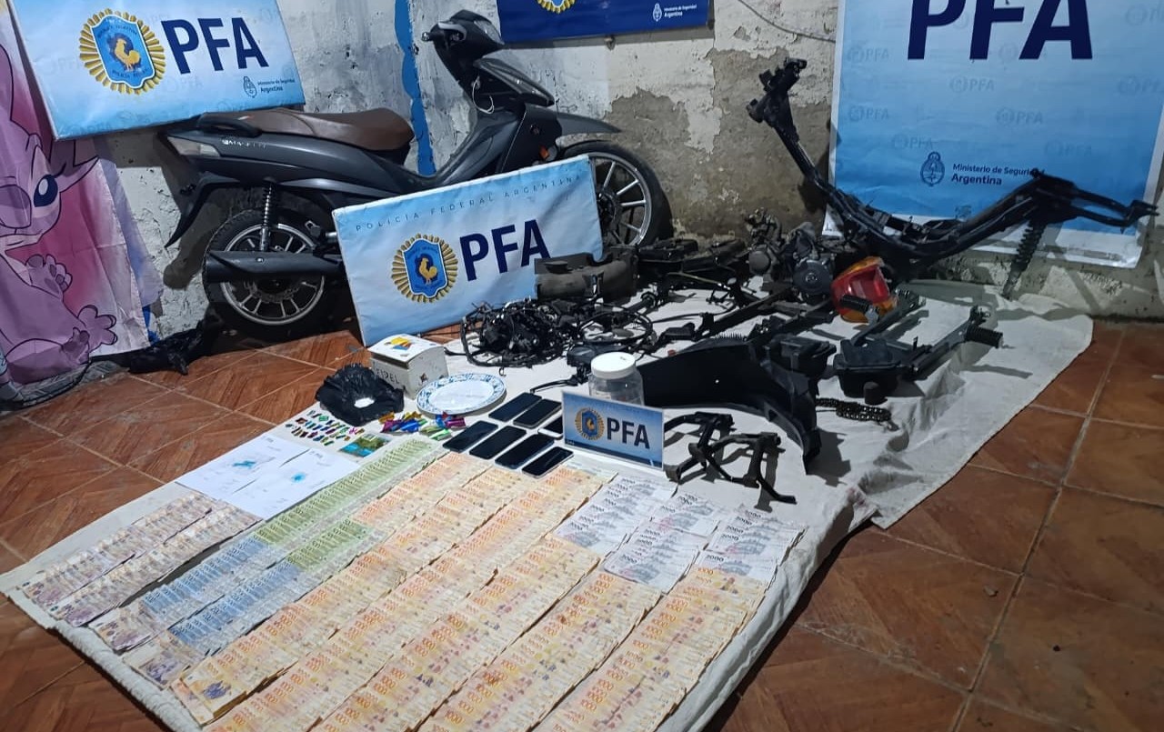 Desbarataron un kiosco de drogas y venta de autopartes robadas en Santa Rosa de Lima | Policiales