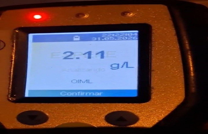 Se le retuvo la licencia a conductor que manejaba con dos gramos de alcohol en sangre | Policiales