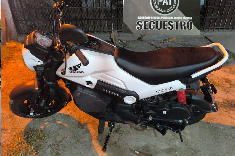 Insólita detención: robó una moto y le echó la culpa al diablo | Información General
