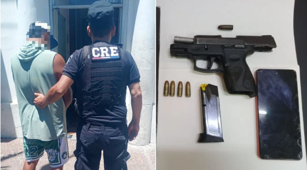 Tenía pedido de captura desde el 2024 y portaba un arma: quedó detenido en la zona norte de Santa Fe | Policiales