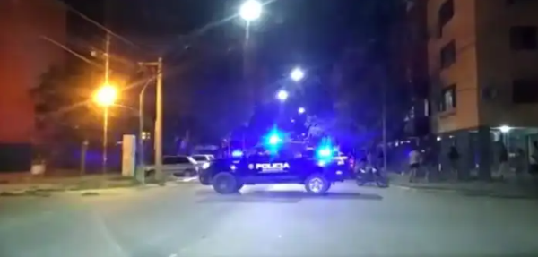 Balacera durante la madrugada en barrio Las Flores | Policiales
