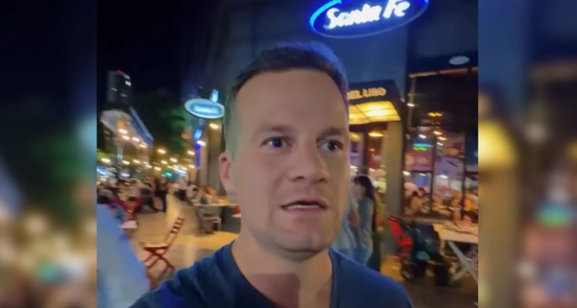 Un influencer estadounidense quedó fascinado con Santa Fe y destacó la "buena vibra" | Información General