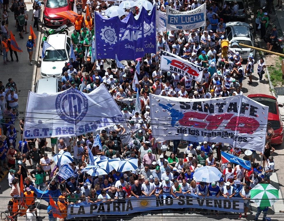 La CGT Santa Fe marchará en contra de la reforma laboral de Milei | Información General