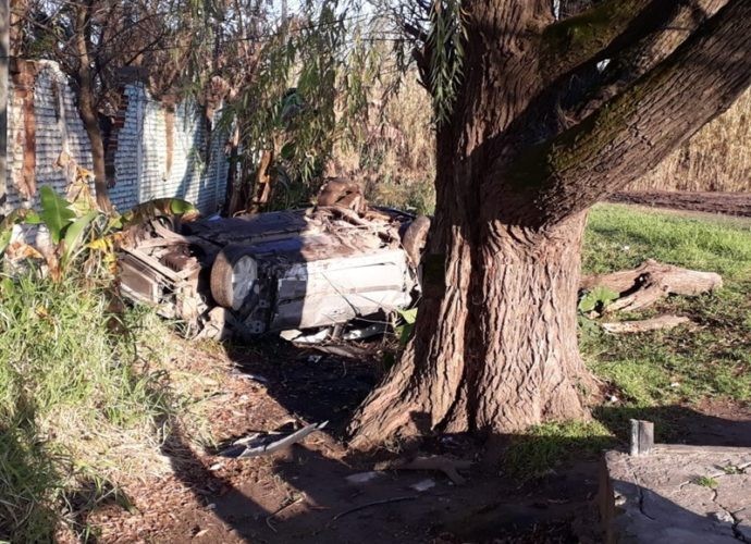 Vuelco en la curva de Monte Vera: dos personas heridas | Noticias