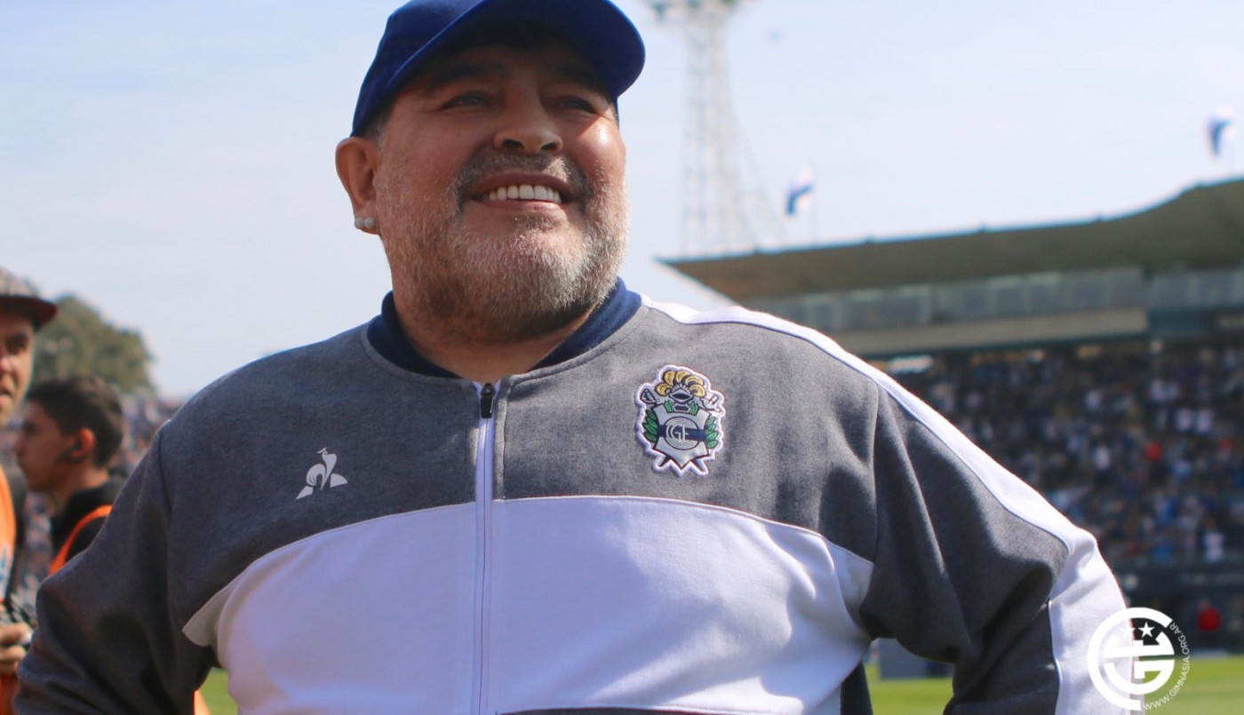 El debut de Maradona como DT de Gimnasia | Noticias