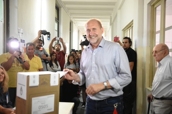 Omar Perotti: "Voté con mucha expectativa" | Noticias