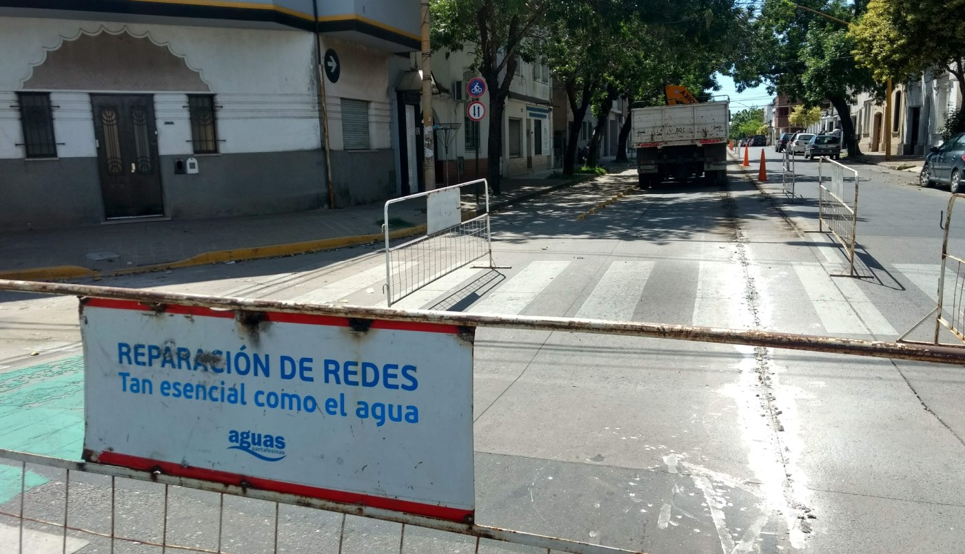 Tránsito interrumpido en Ituzaingo y Avellaneda por trabajos de ASSA | Información General
