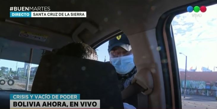 Bolivia: el equipo de Telefe Noticias, requisado por "controles ciudadanos" | Noticias