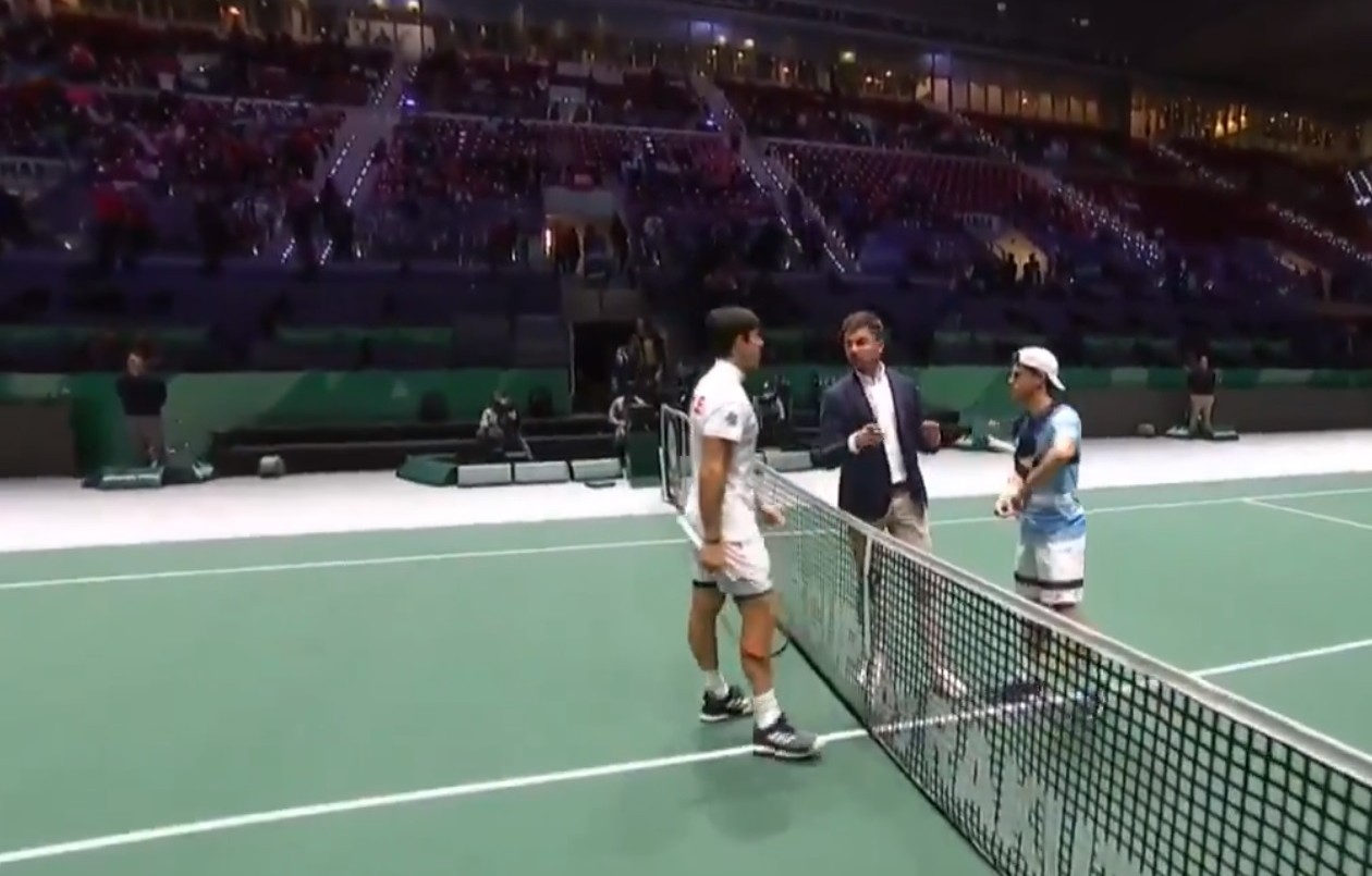 Si, en la Copa Davis también se cantó el hit de Los Palmeras | Deportes