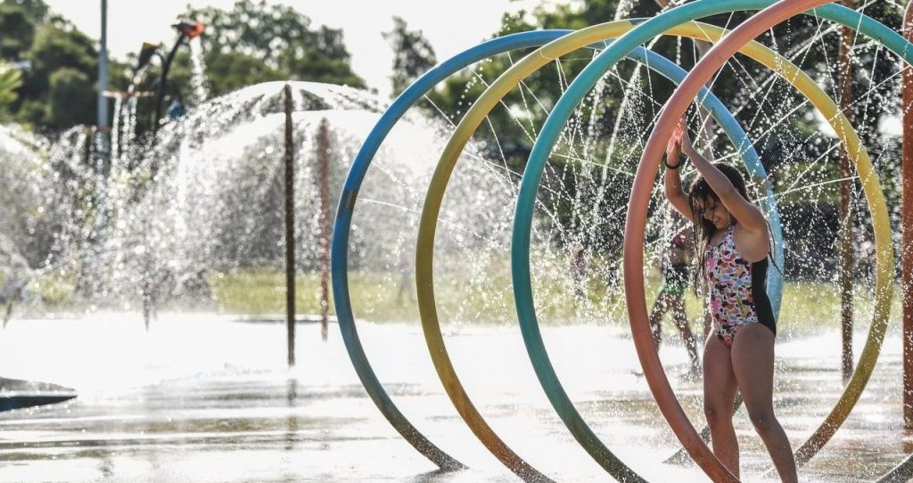 Funcionan nuevamente los piletones del Parque del Sur | Noticias