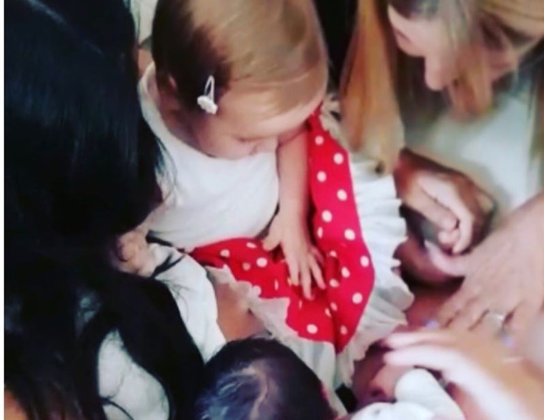 "Lactancia en tandem": tierna foto de Ludmila Romero, la novia de Rodrigo de la Serna | Espectaculos