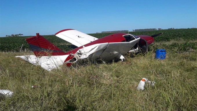 Cayó una avioneta cerca de San Justo y se estima que venía de Paraguay cargada con drogas | Noticias