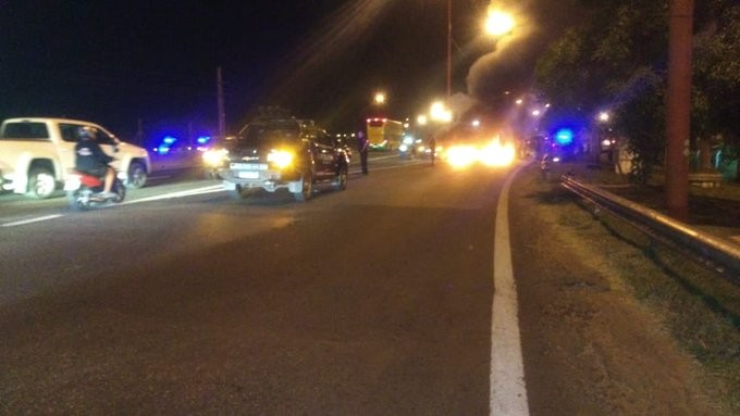 Vecinos de La Guardia cortaron la ruta este sábado por la noche | Noticias