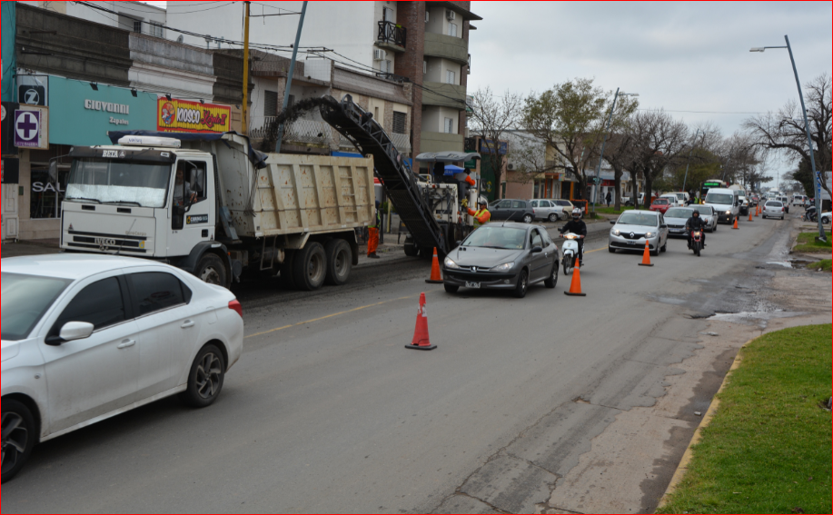 Ruta 11: Obras de bacheo en las avenidas de Santo Tomé | Noticias