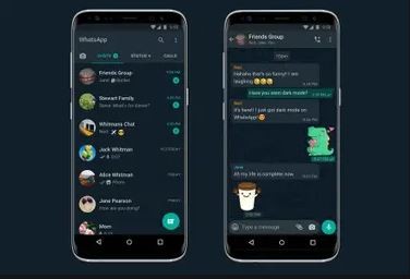 Finalmente llegó el modo oscuro de WhatsApp | Redes