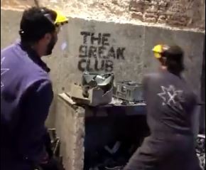 "Tomáte una pausa para romper todo": la propuesta porteña para descargar tensiones | Redes