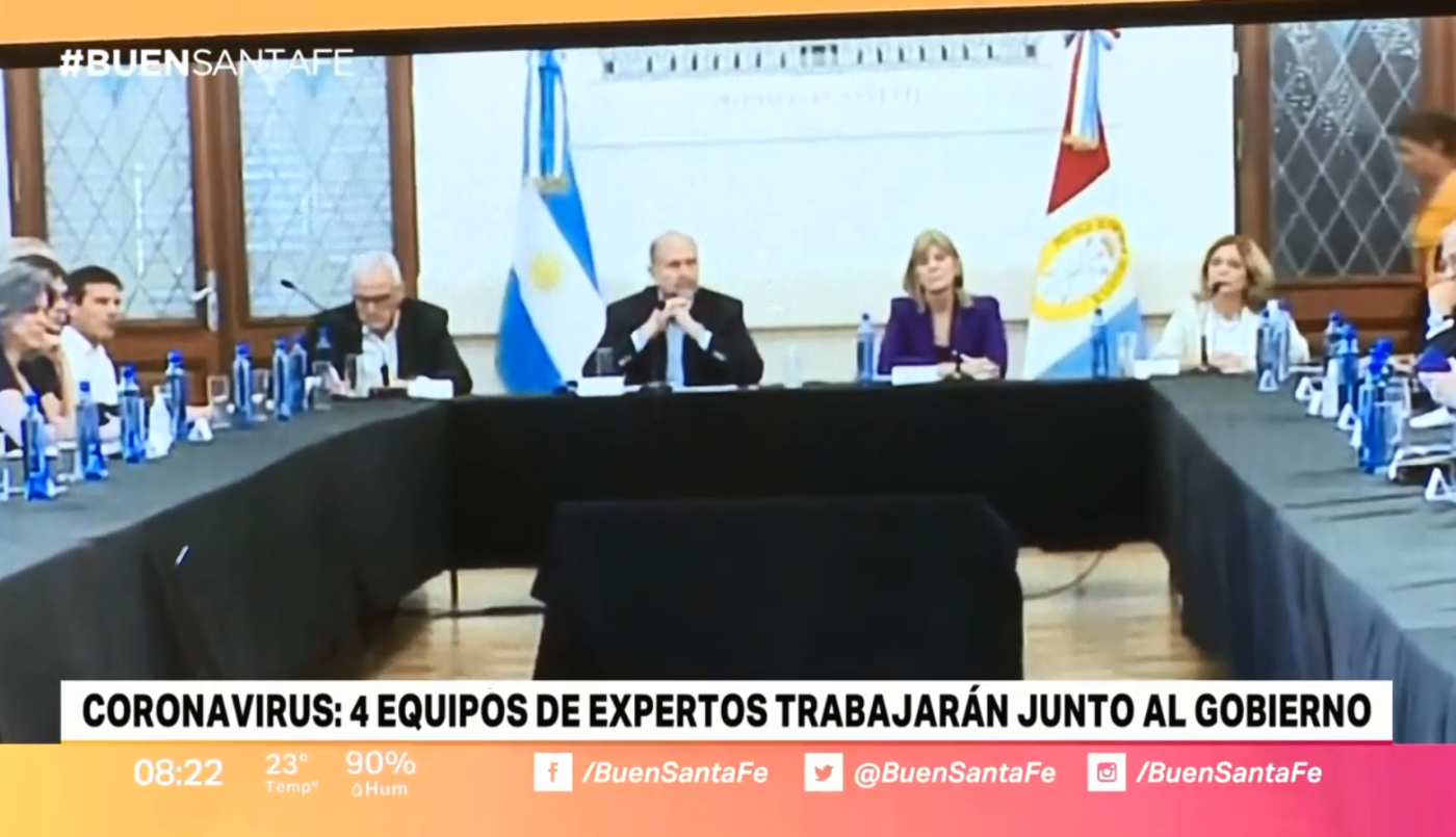 ¿En qué colaborarán los cuatro grupos de expertos que se suman al Gobierno Provincial a luchar contra el Coronavirus? | Buen Santa Fe