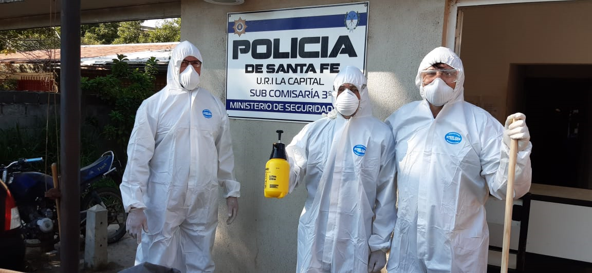 Realizaron trabajos de “desinfección” en la Subcomisaria 3° de Las Flores | Noticias