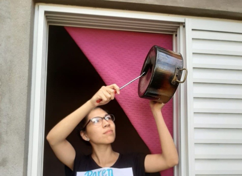 Ruidazo contra los femicidios durante la cuarentena | Información General