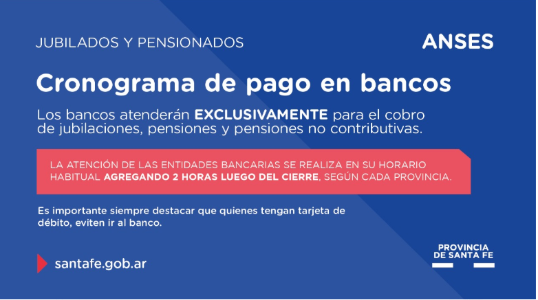 Este martes los bancos pagarán a jubilados y pensionados con DNI terminados en 6 y 7 | Noticias