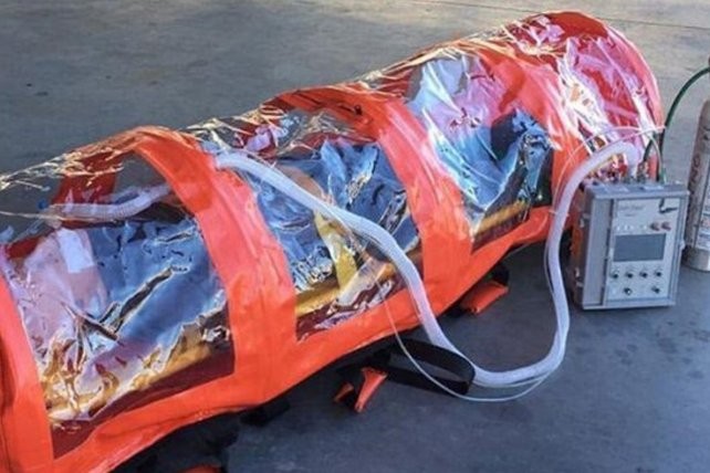 Rosarinos crearon la camilla anti contagio de coronavirus para trasladar pacientes | Noticias