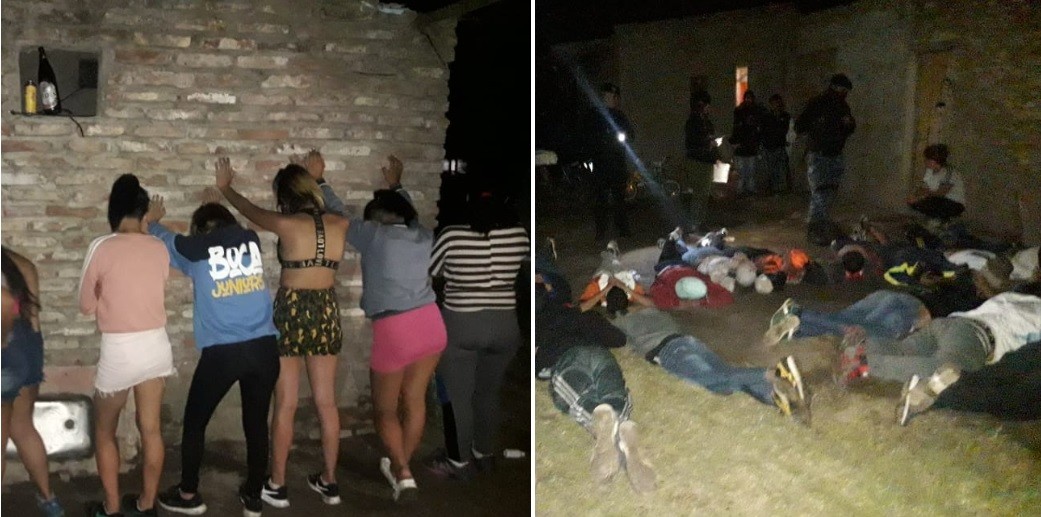 Madre e hija organizaron fiesta por Whatsapp y Facebook.: 41 detenidos | Nacionales