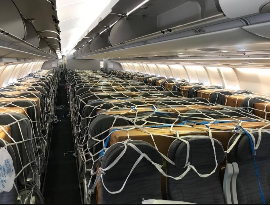 Llega el segundo vuelo con 14 toneladas de insumos críticos sanitarios desde China | Noticias