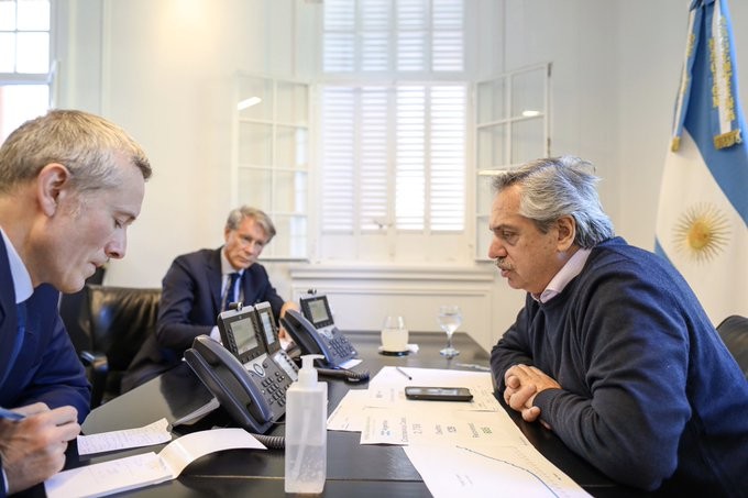 Alberto Fernández agradeció a Macrón por apoyar la postura argentina ante el FMI | Noticias