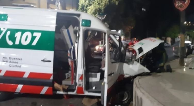 Chocó otra ambulancia del SAME y ya son cuatro las unidades dañadas durante la cuarentena | Nacionales