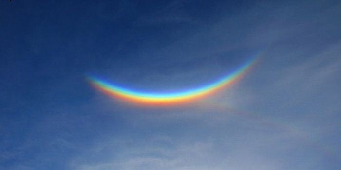 ¿Una señal de esperanza frente al coronavirus?: apareció un arco iris al revés en el cielo de Italia | Información General