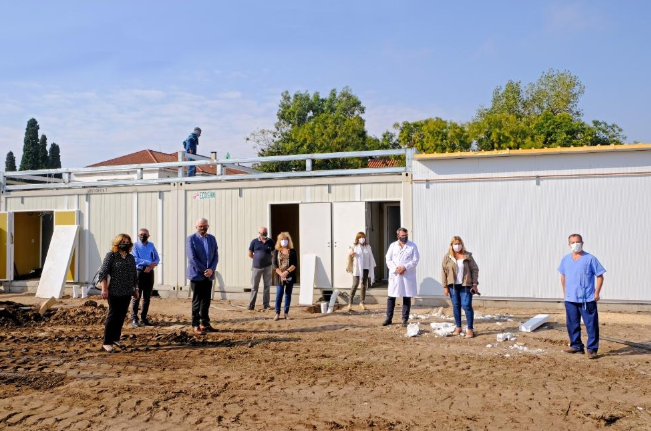 El hospital Modular de Granadero Baigorria registra un grado de avance del 80% | Noticias