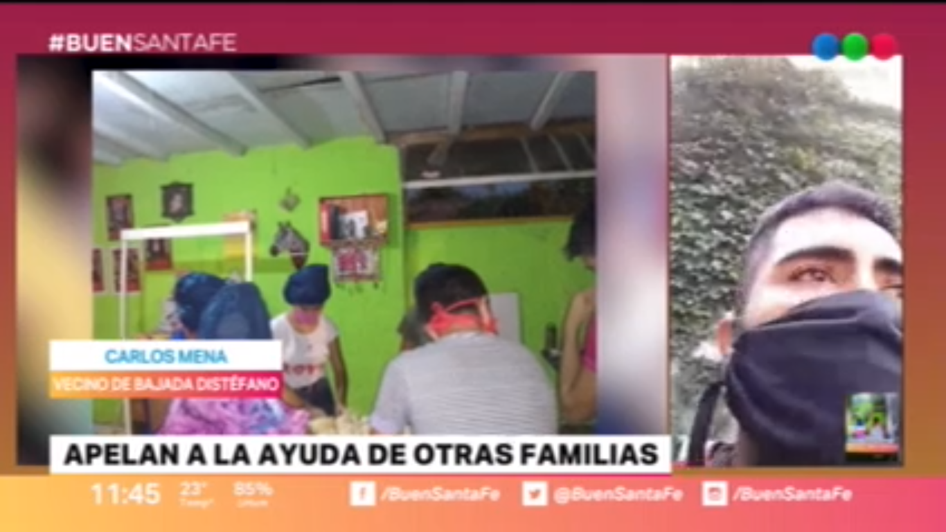 Solidaridad en la Bajada Di Stéfano: vecinos impulsan un comedor que alimenta a 400 personas | Buen Santa Fe