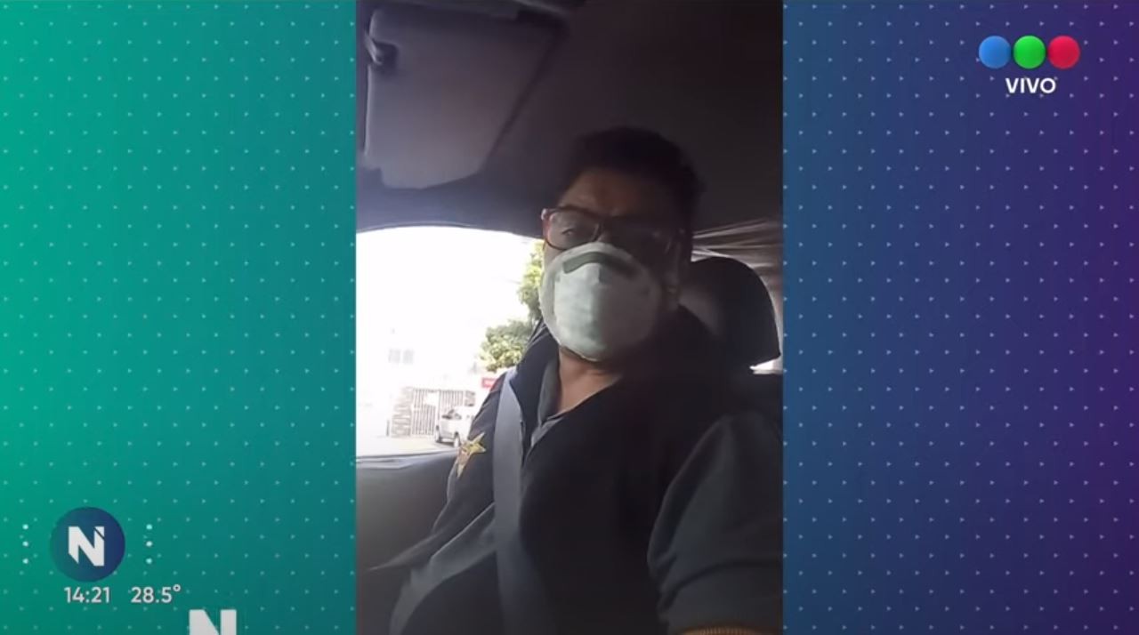 Choferes de taxi y colectivo se solidarizan con la enfermera cordobesa agredida | Información General